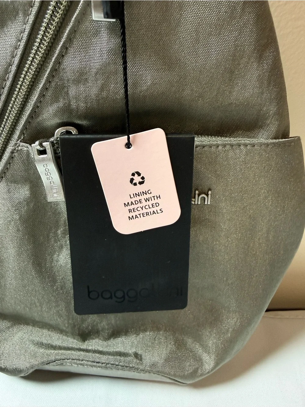 Baggalini Mini Sling Bag in Charcoal - Picture 3 of 7